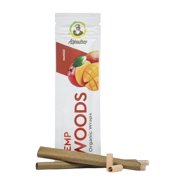 Afghan Hemp Original Wrap 2pk ***** / Mango